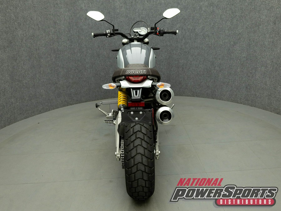 2018 DUCATI SCRAMBLER 1100 SPECIAL W/ABS