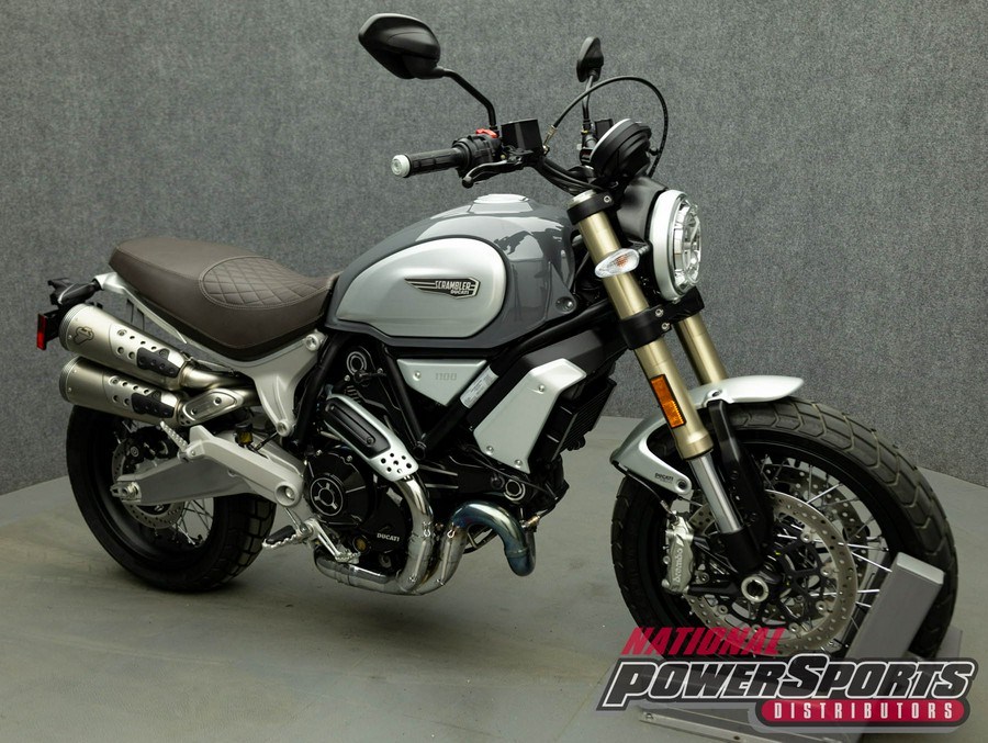 2018 DUCATI SCRAMBLER 1100 SPECIAL W/ABS