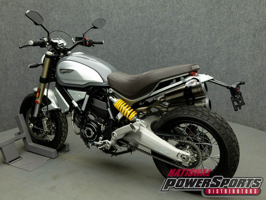 2018 DUCATI SCRAMBLER 1100 SPECIAL W/ABS