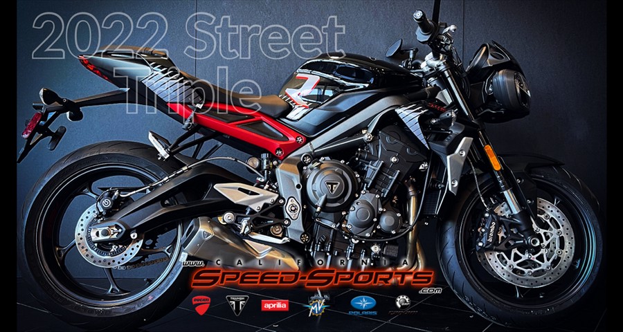 2022 Triumph Street Triple R (Color)