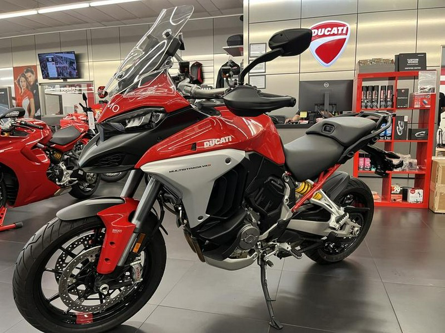 2023 Ducati Multistrada V4S Ducati Red - Alloy Wheels