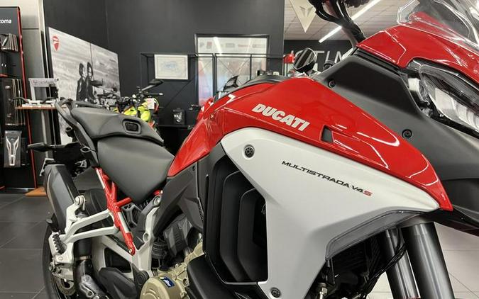 2023 Ducati Multistrada V4S Ducati Red - Alloy Wheels