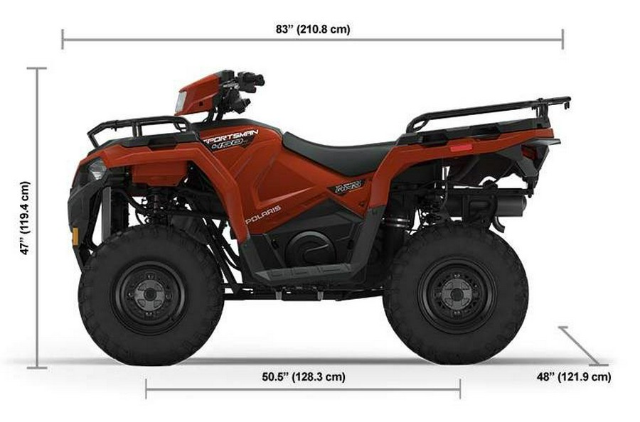 2023 Polaris Industries Sportsman 450 H.O. EPS Orange Rust Non Metallic