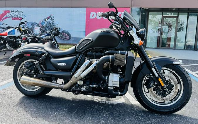 2018 Triumph Rocket III Roadster Matt Phantom Black