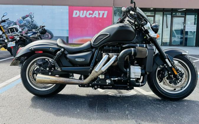 2018 Triumph Rocket III Roadster Matt Phantom Black