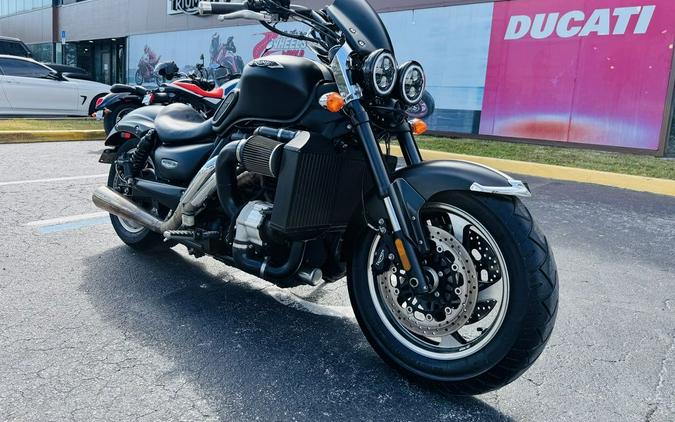 2018 Triumph Rocket III Roadster Matt Phantom Black