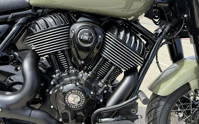2025 Indian Motorcycle® Super Chief® Dark Horse® Moss Green