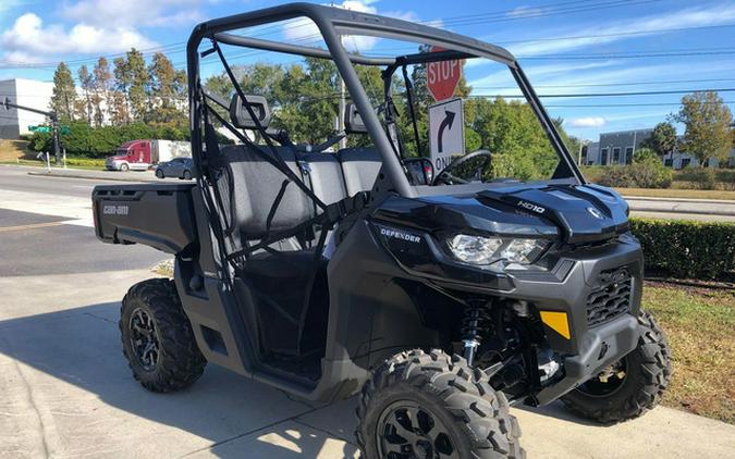 2024 Can-Am Defender DPS HD10 Timeless Black