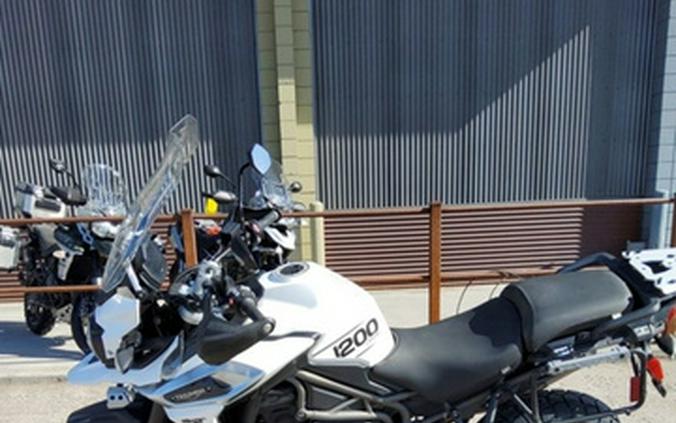 2019 Triumph Tiger 1200 XCA Crystal White