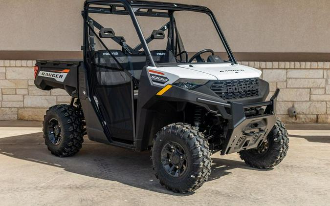 New 2024 POLARIS RANGER 1000 PREMIUM WHITE LIGHTNING