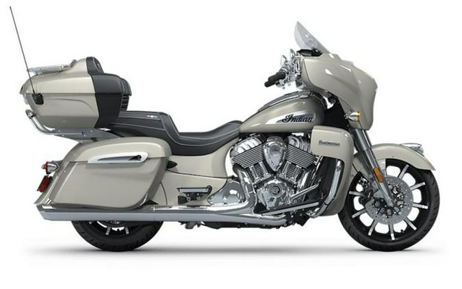 2025 Indian Roadmaster Limited Silver Quartz Metallic