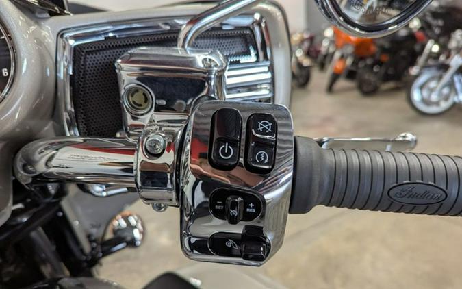 2025 Indian Roadmaster Limited Silver Quartz Metallic