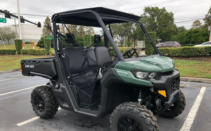 2024 Can-Am Defender DPS HD10 Tundra Green