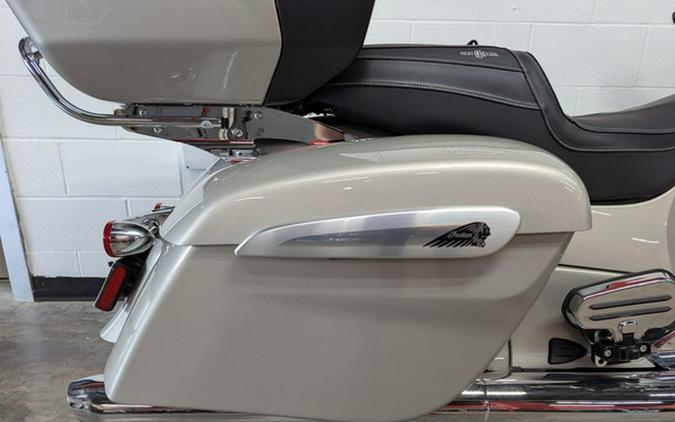2025 Indian Roadmaster Limited Silver Quartz Metallic