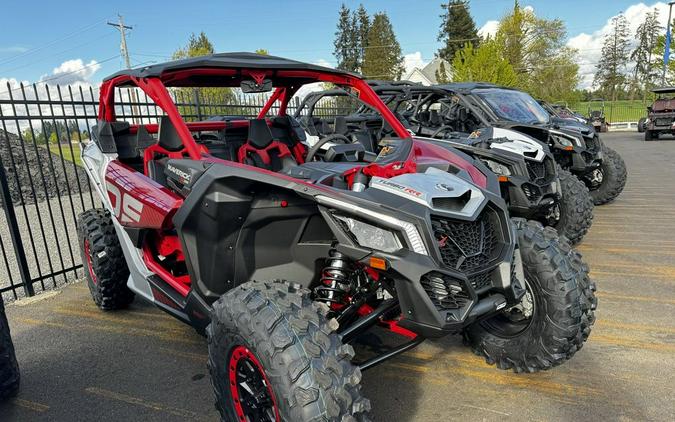 2024 Can-Am® Maverick X3 X ds Turbo RR Fiery Red & Hyper Silver