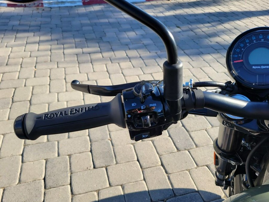 2026 Royal Enfield Shotgun 650 Green Drill