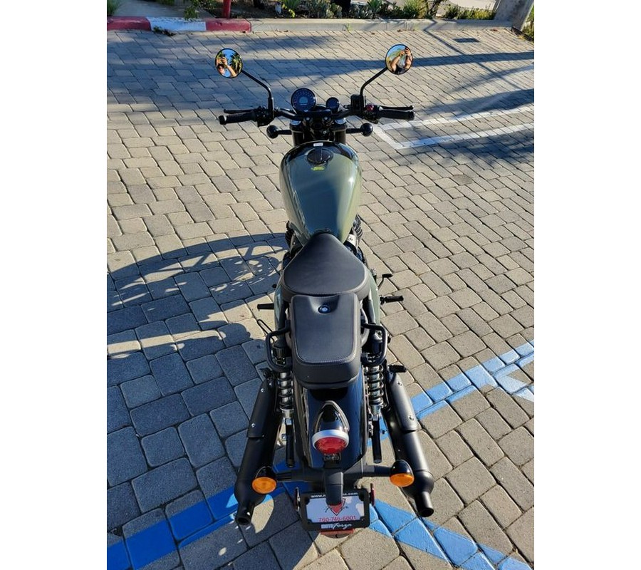 2026 Royal Enfield Shotgun 650 Green Drill