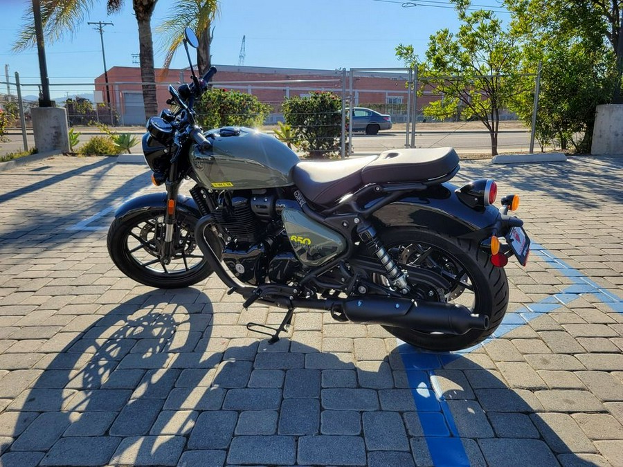 2026 Royal Enfield Shotgun 650 Green Drill