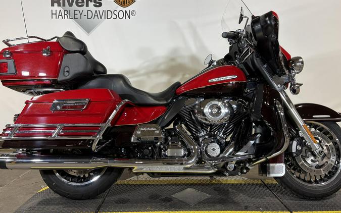 2011 Harley-Davidson Electra Glide Ultra Limited Two-Tone Cherry Red Sunglo/Merlot Sunglo