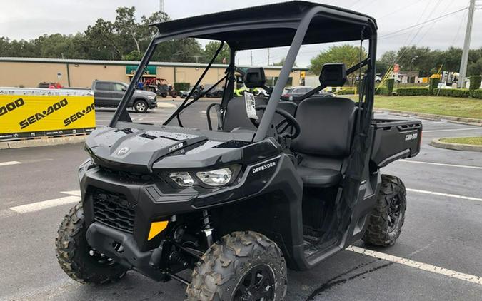 2024 Can-Am Defender DPS HD9 Timeless Black