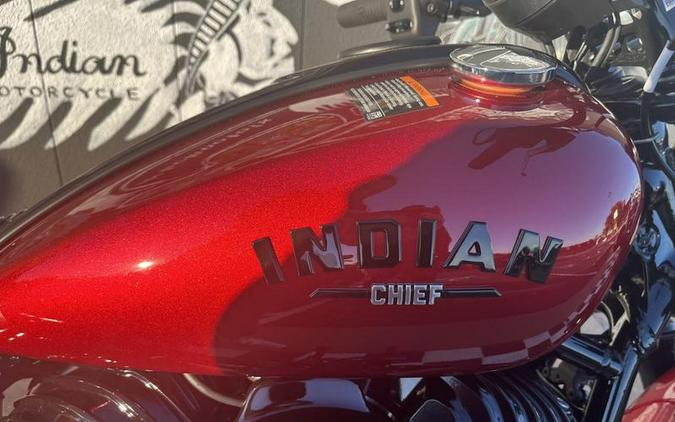 2024 Indian Motorcycle® Chief Dark Horse® Sunset Red Metallic