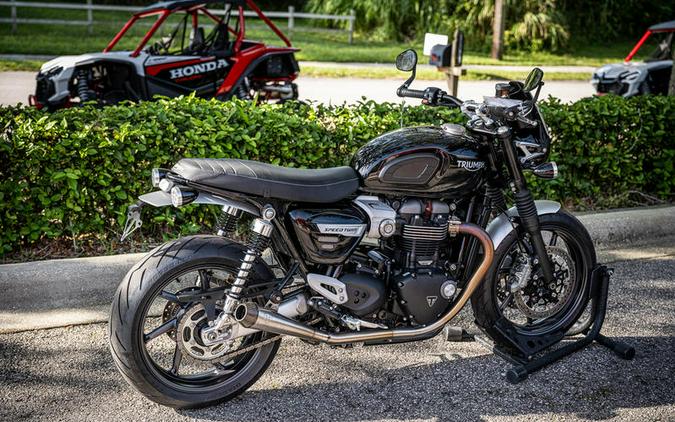 2021 Triumph Speed Twin 1200 Jet Black