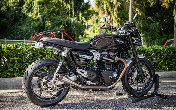 2021 Triumph Speed Twin 1200 Jet Black