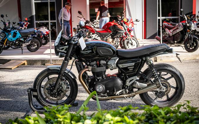 2021 Triumph Speed Twin 1200 Jet Black