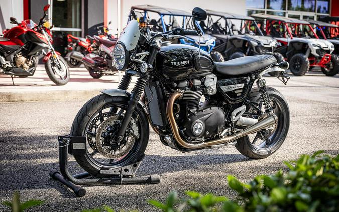 2021 Triumph Speed Twin 1200 Jet Black