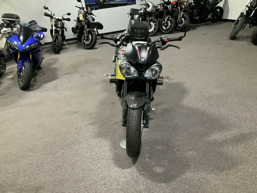 2019 Triumph Speed Triple RS Crystal White Metallic