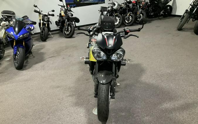 2019 Triumph Speed Triple RS Crystal White Metallic