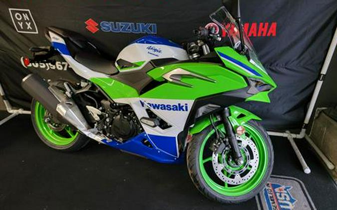 2024 Kawasaki Ninja 500 SE 40th Anniversary Edition ABS