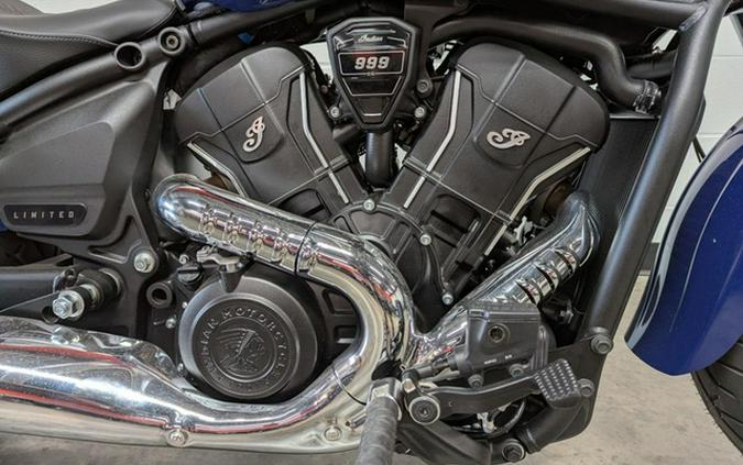 2025 Indian Scout Sixty Classic Limited Springfield Blue
