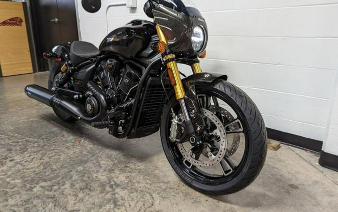 2026 Indian 101 Scout Black Crystal With Super Graphite