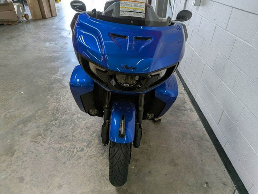 2026 Indian Pursuit Dark Horse 112 w/ PowerBand Audio Deep Blue Metallic with Black M