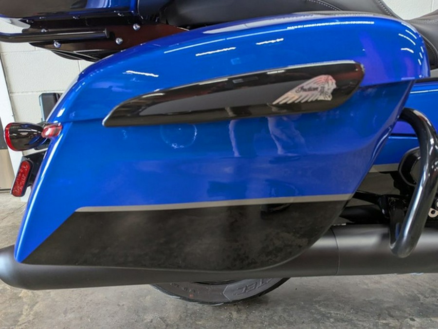 2026 Indian Pursuit Dark Horse 112 w/ PowerBand Audio Deep Blue Metallic with Black M
