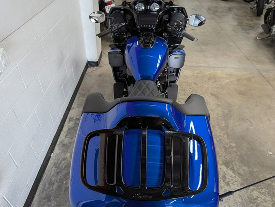 2026 Indian Pursuit Dark Horse 112 w/ PowerBand Audio Deep Blue Metallic with Black M