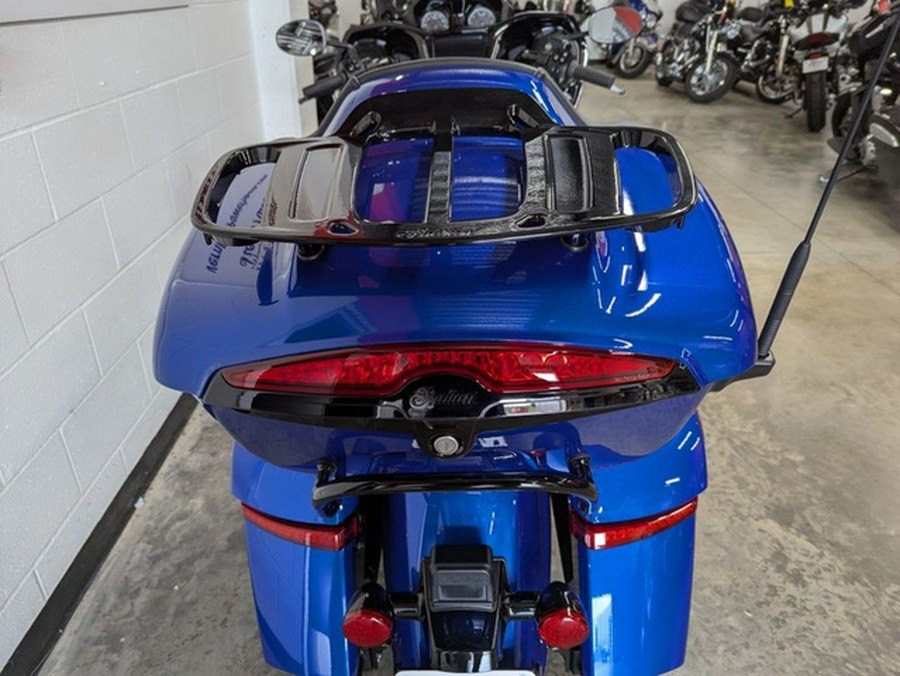 2026 Indian Pursuit Dark Horse 112 w/ PowerBand Audio Deep Blue Metallic with Black M