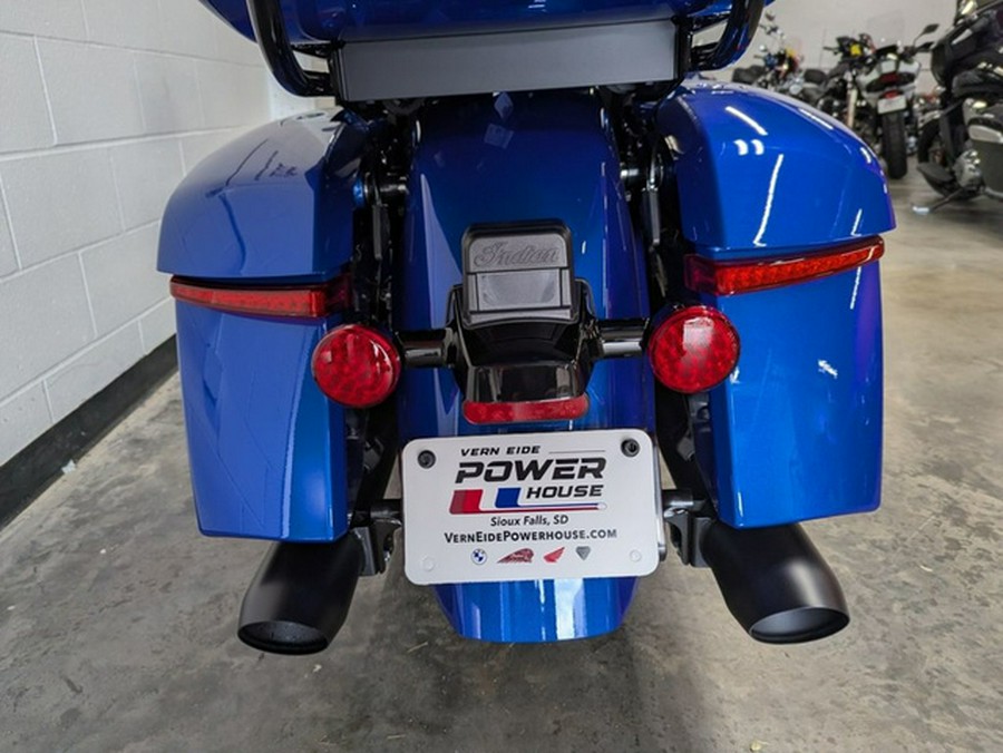 2026 Indian Pursuit Dark Horse 112 w/ PowerBand Audio Deep Blue Metallic with Black M