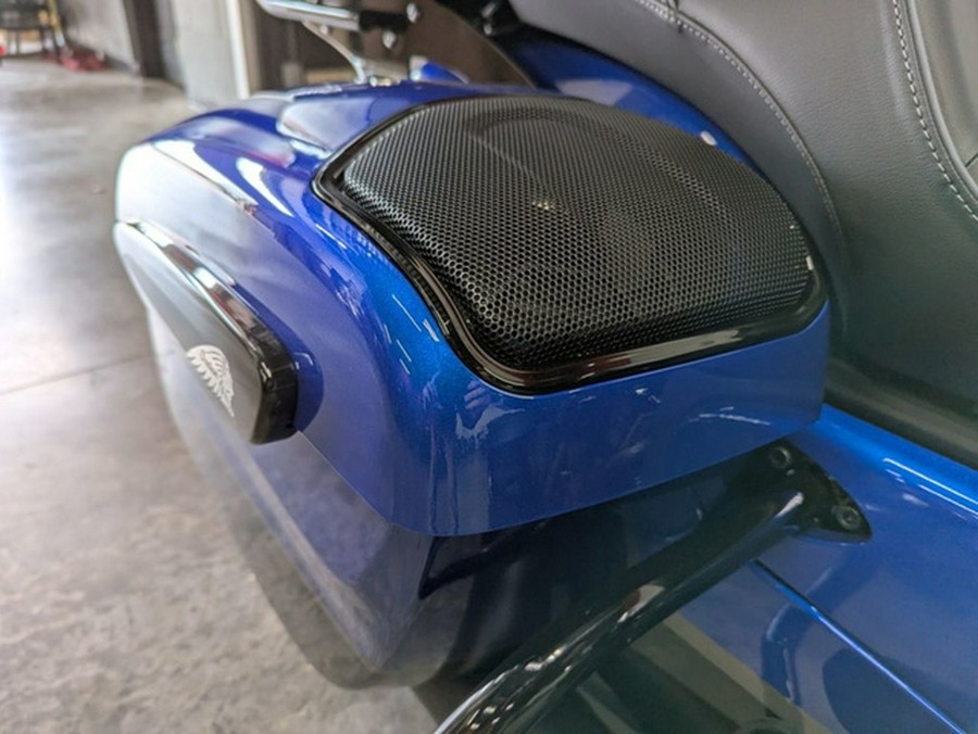 2026 Indian Pursuit Dark Horse 112 w/ PowerBand Audio Deep Blue Metallic with Black M