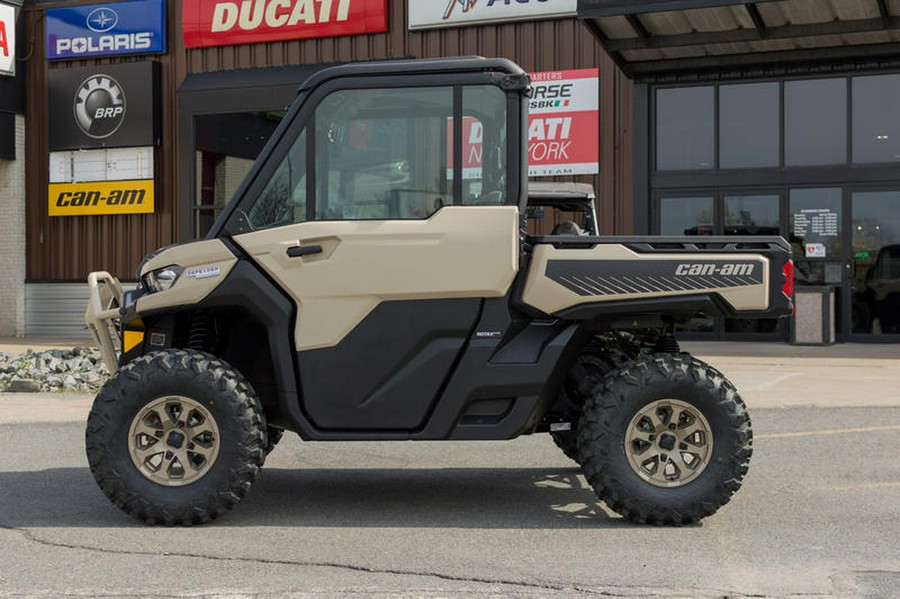 2024 Can-Am® Defender Limited HD10 Desert Tan & Timeless Black