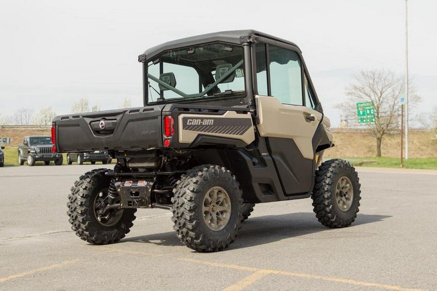 2024 Can-Am® Defender Limited HD10 Desert Tan & Timeless Black