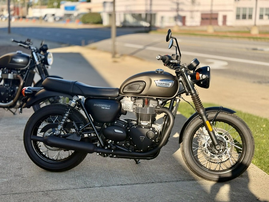 2020 Triumph Bonneville T100 Black