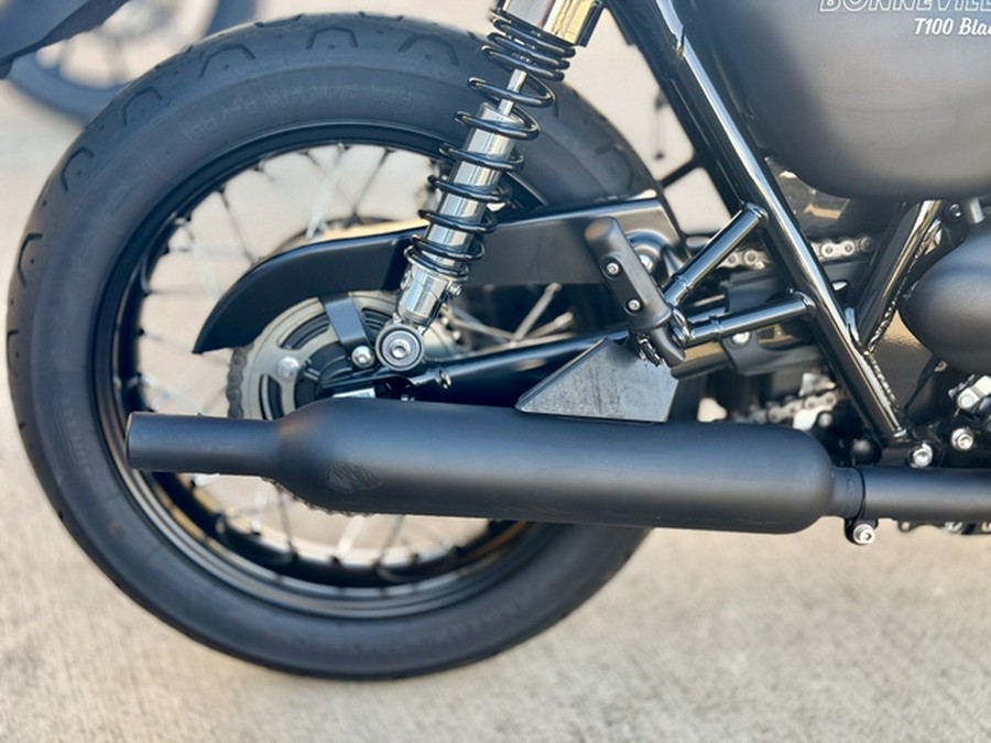 2020 Triumph Bonneville T100 Black
