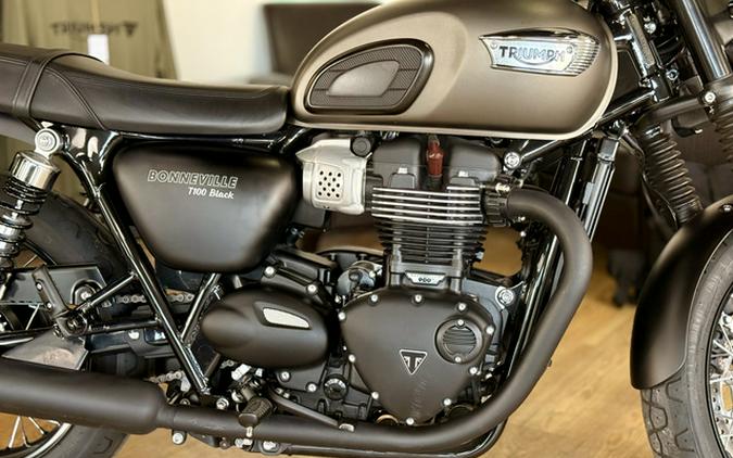2020 Triumph Bonneville T100 Black