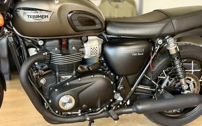 2020 Triumph Bonneville T100 Black