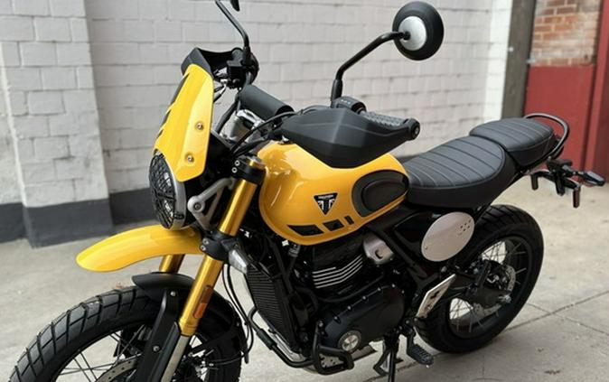 2026 Triumph Scrambler 400 XC Racing Yellow