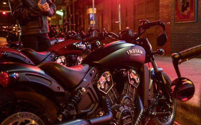 2018 Indian Motorcycle Indian® Scout® Bobber ABS - Thunder Black Smoke