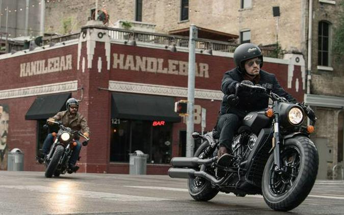 2018 Indian Motorcycle Indian® Scout® Bobber ABS - Thunder Black Smoke