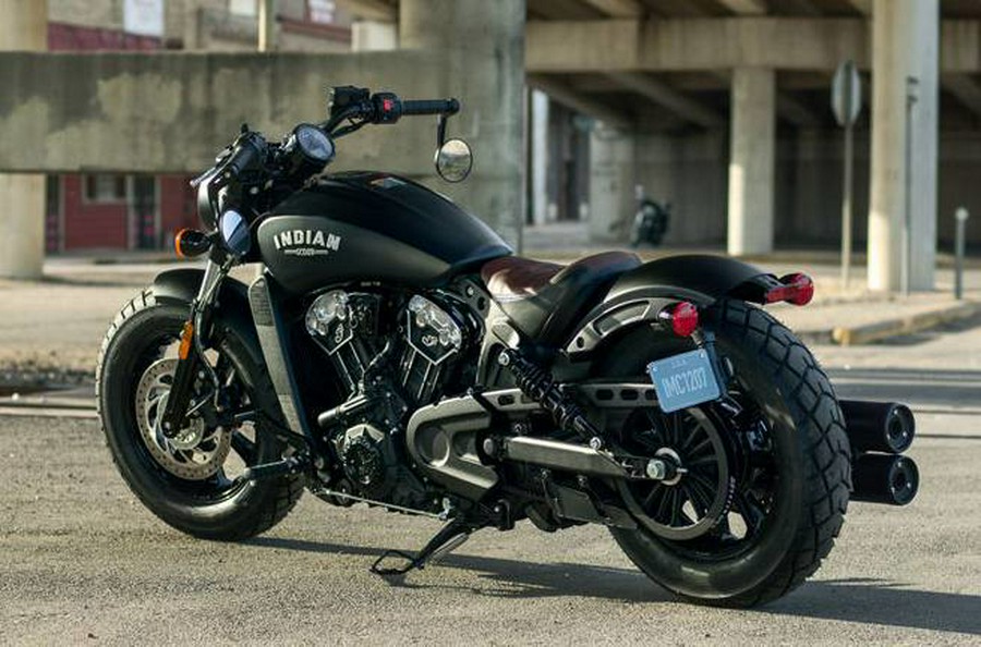 2018 Indian Motorcycle Indian® Scout® Bobber ABS - Thunder Black Smoke